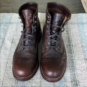 Men's Wolverine 1000 Mile brown leather boots